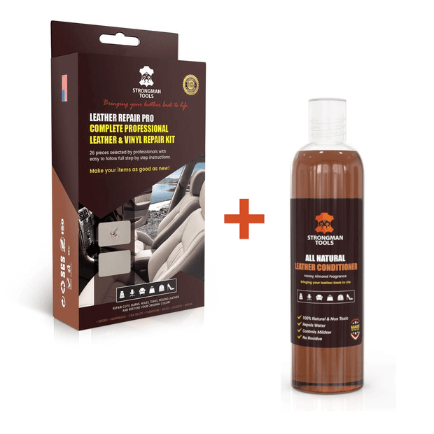 Leather Repair, Clean and Condition Bundle - Strongman Tools®